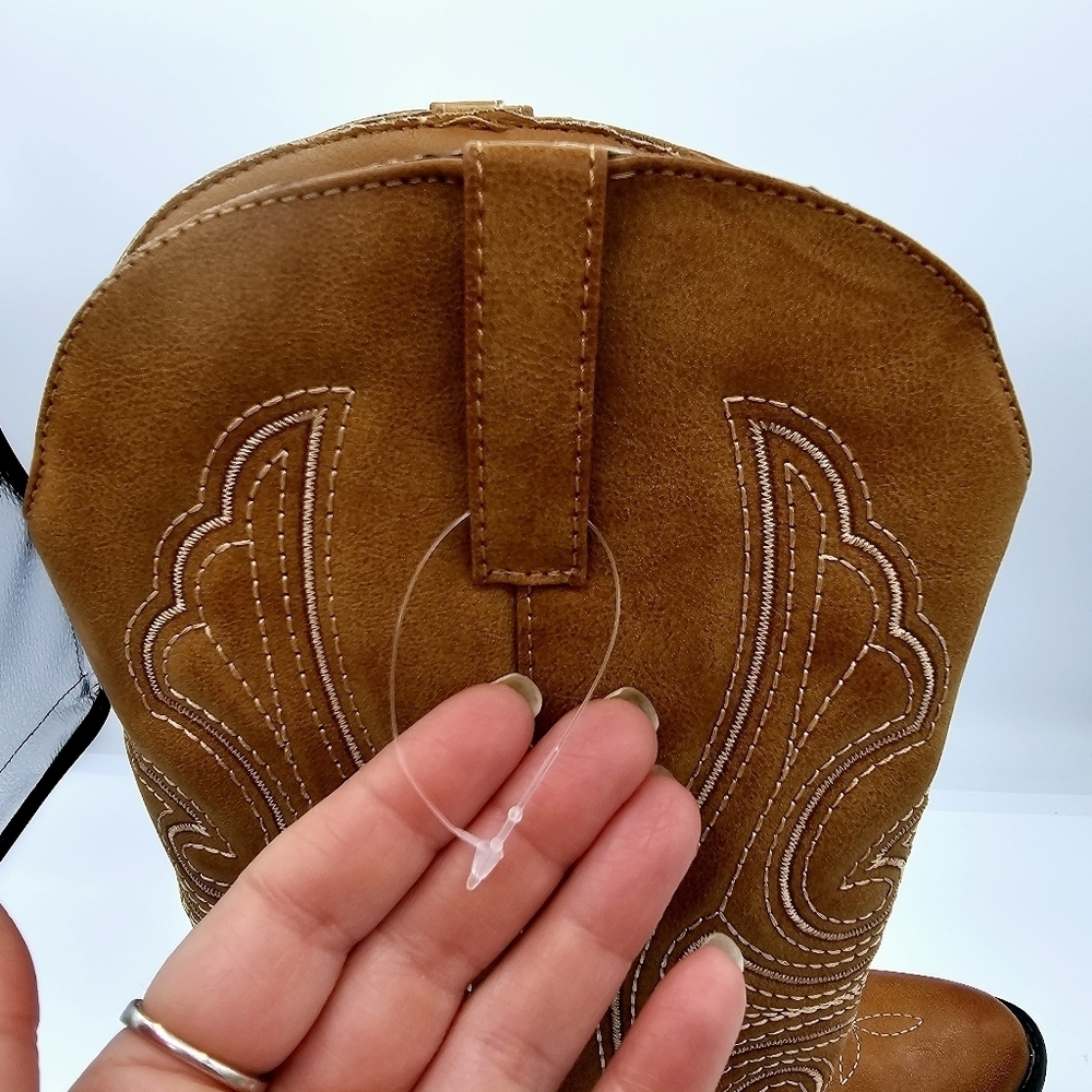 NWOT Coconuts by Matisse "Dusty" Tan/Brown Western Cowboy Boots NWT 6.5 - Picture 4 of 11